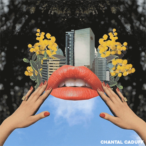 fashion lips GIF by Chantal Caduff
