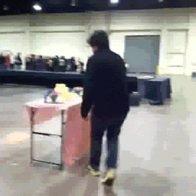 Jon Jafari Rage GIF