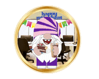 Congratulations Gnome Sticker