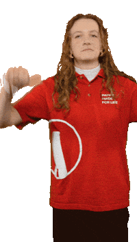 Carina Thumbs Down Sticker by Felix Schoeller