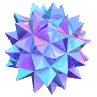 3D Sphere Sticker by Vince Mckelvie