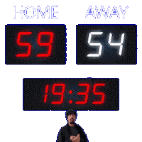54 Away Sticker