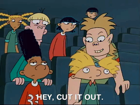 hey arnold nicksplat GIF