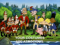 hey arnold nicksplat GIF