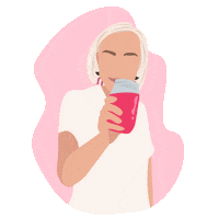 TheCollinsCollective wellness hydrate probiotics gut health Sticker