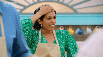 Oh No Reaction GIF by The Great British Bake Off