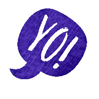 LiebeFonts bubble balloon yo speech Sticker