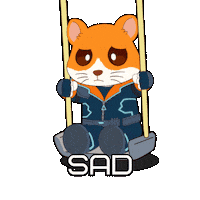 Sad Miss You Sticker by Hamieverse