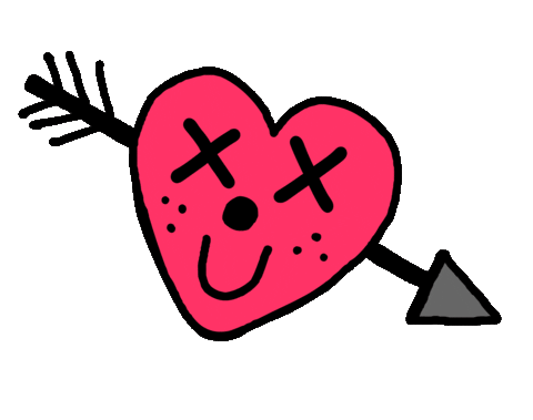 Heart Love Sticker by Josh Cloud