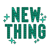 Neon Sign New Thing Sticker