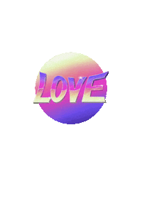 SiousxieBlack love art heart pink Sticker