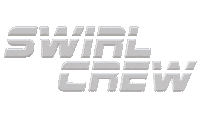 Swirl Crew Sticker by Lo Sperone Alghero