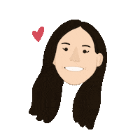 Girl Illustration Sticker by Ann of Facedit