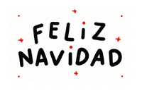 Greeting Feliz Navidad Sticker