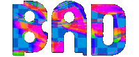 Art Glitch Sticker
