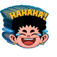 Laugh Laughing Sticker by dnldzee