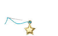 Star Sew Sticker by Carolina Bucci