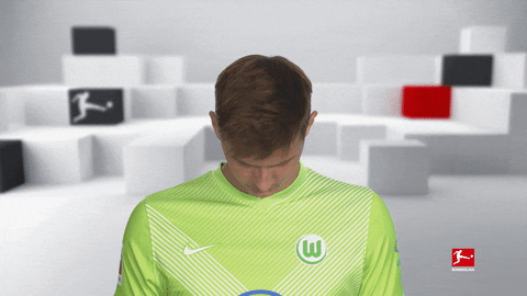 Vfl Wolfsburg Smile GIF by Bundesliga