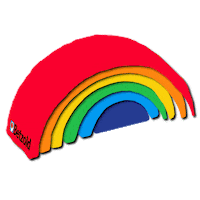 Rainbow Love Sticker by Betzold Versand