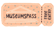 Free Entry Museum Sticker