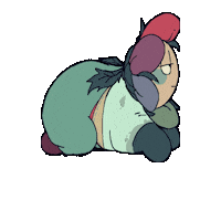 Chill Bouncing Sticker