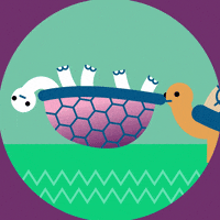 thanks turtle GIF by #SayItWithPS