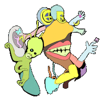 Loop Morph Sticker by Dax Norman