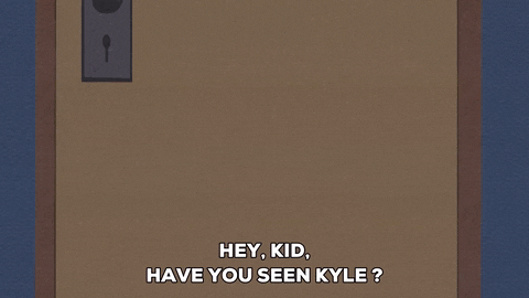 looking hey kid GIF by South Park 
