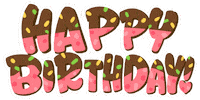 Happy Birthday Sticker by ERICA824