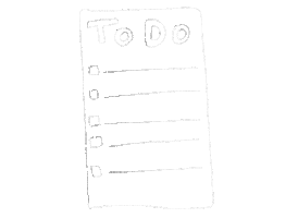 To Do Doodle Sticker