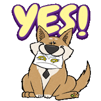 Good Vibes Yes Sticker by Pummeleinhorn