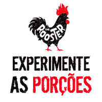 theroosterporcoes delivery comida rooster porcoes Sticker