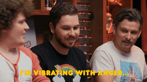 Angry Michael Jones GIF by Rooster Teeth