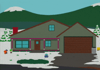 eric cartman snow GIF by South Park 