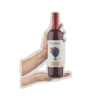 Red Wine Sticker by Oliver Winery