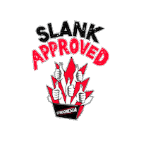 SeIndonesia_idn approved sei sapi slank Sticker