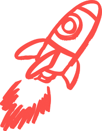 Rocket Icon Sticker by snook_frankfurt