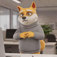 Nervous Oh No GIF by Doge Pound