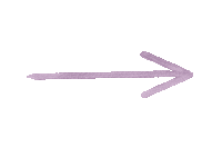 lizcelsantos arrow purple simple violet Sticker