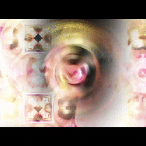 zeri_oficial music video model arte kaleidoscope GIF