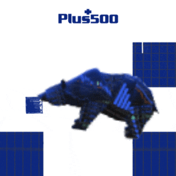 Plus500 giphyupload giphystrobetesting bear trading GIF
