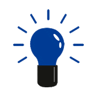 ReinventarCR bombillo sitiosweb reinventarcr reinventarnet Sticker