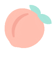 summer peach Sticker by Bali Body