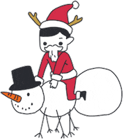 Merry Christmas Sticker by nothingwejun