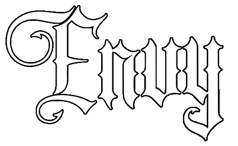 Envy Sins Sticker by Big Fang Collective