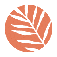 leavesandcloudsshop orange leaves lc feuilles Sticker