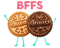 friend friendship Sticker by M. Dias Branco