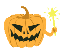 Halloween Rainbow Sticker by Ezra W. Smith