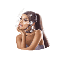 Ariana Grande Art Sticker