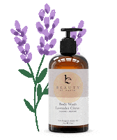 Natural Beauty Lavender Sticker by Beauty by Earth